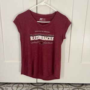 Women's Arkansas Razorbacks shirt